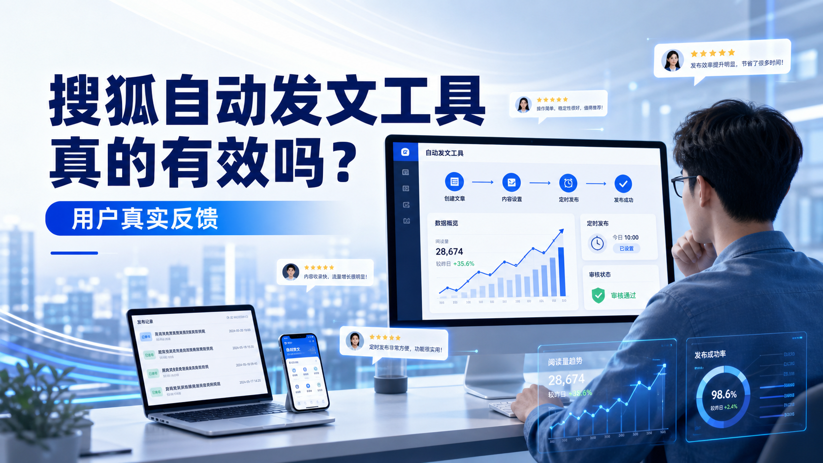 搜狐自动发文工具真的有效吗？绍兴用户的真实反馈